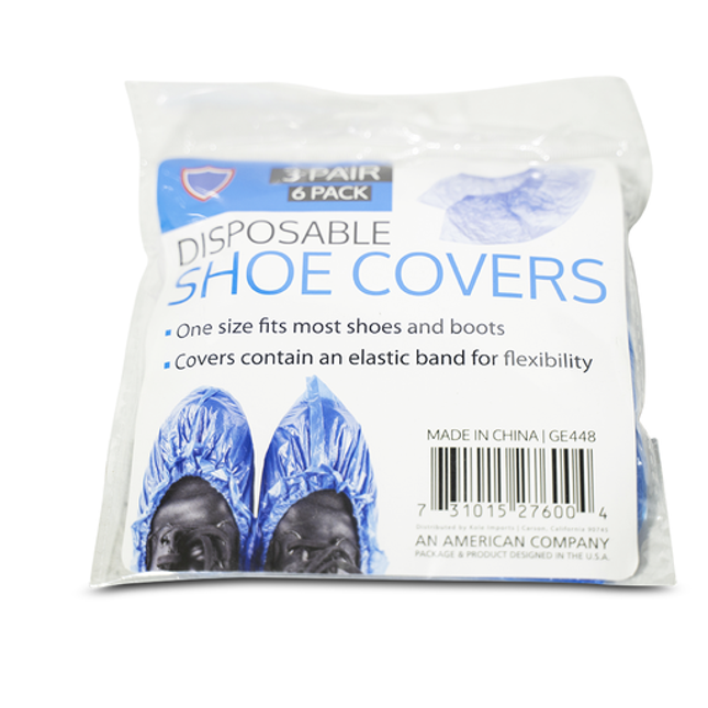 AN AMERICAN COMPANY 3 Pairs Disposible Shoes Covers