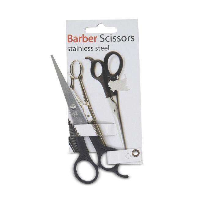 An American Company Black Stainless steel Braber Scissors