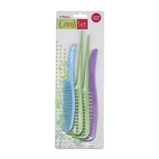 Comb 4 Pack Comb Set