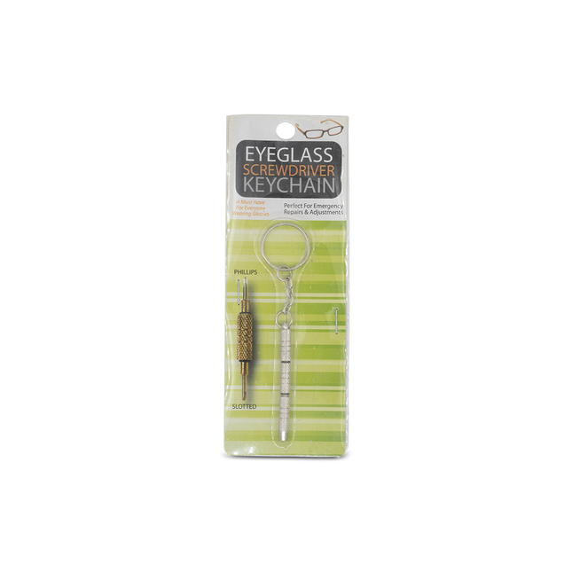 Eyeglass Screwdriver Keychain