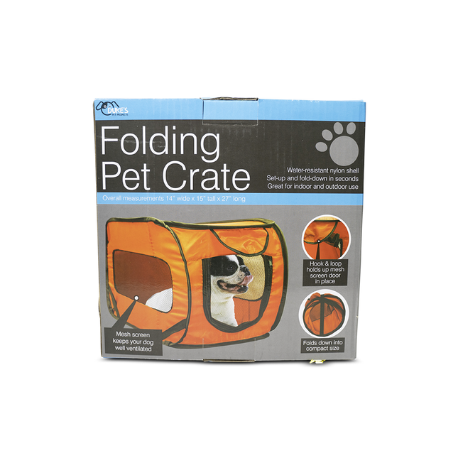 Folding Pet Crate