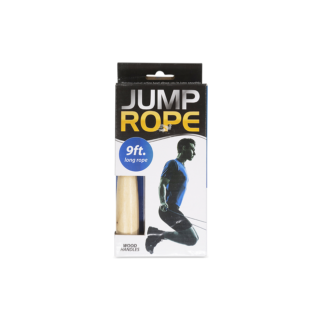 Jump Rope with Wood Handles