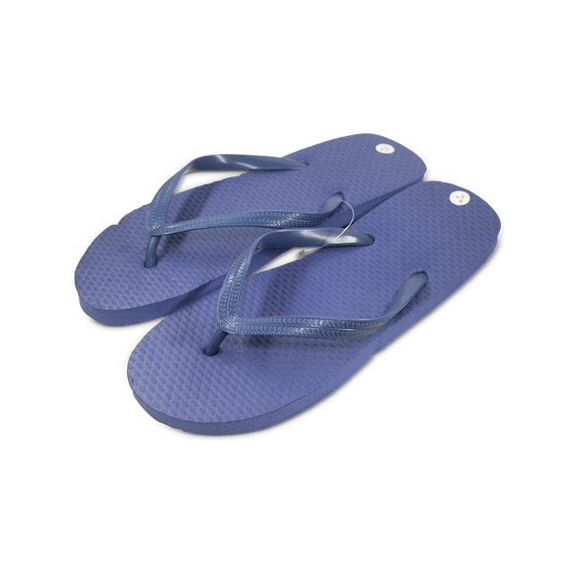 Navy Blue Flip Flops