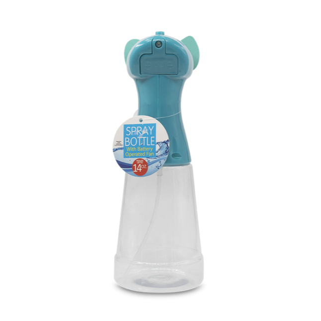 Spray Bottle With Fan