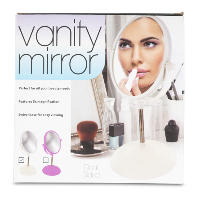 Mirror White Vanity Standing Mirror