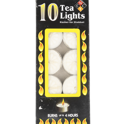 10 tea lights