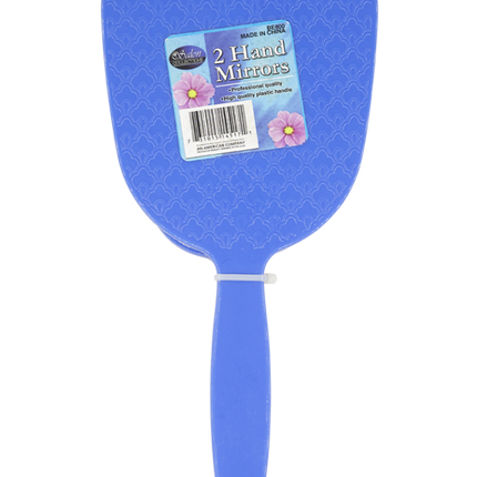 Salon Collections 2pc Blue Hand Mirror