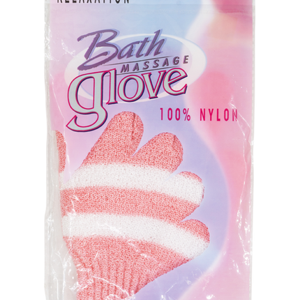 Bath Glove Pink Massage Bath Glove