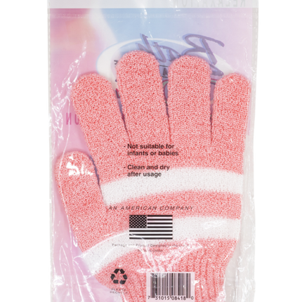 Bath Glove Pink Massage Bath Glove