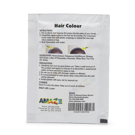AMAZE Hair Color Natural Black