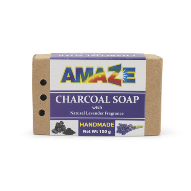 AMAZE Charcoal Soap - Lavender
