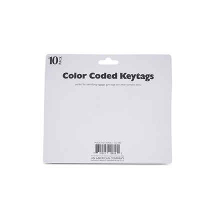 Color Coded Keytags