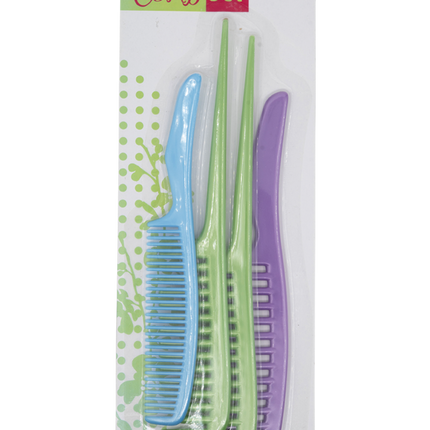 Comb 4 Pack Comb Set