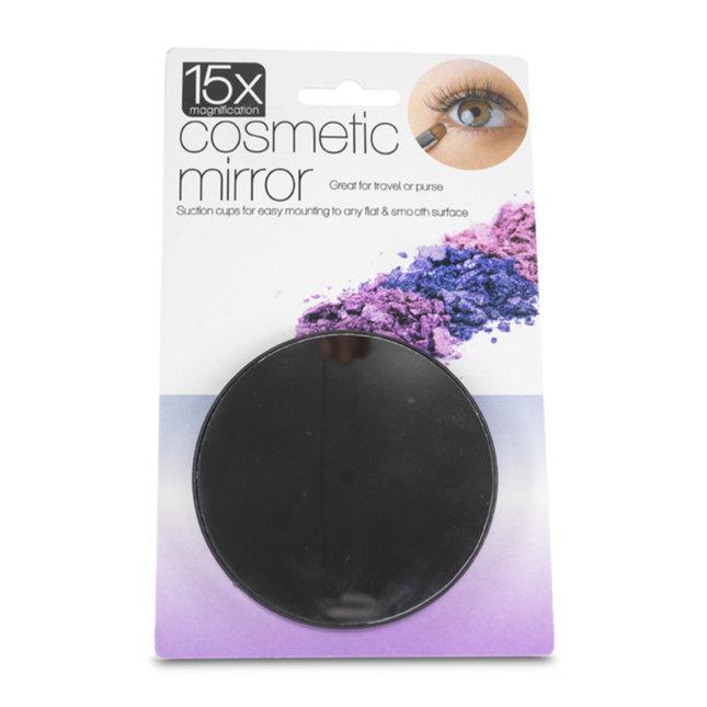 Mirror Black Compact Cosmetic Mirror