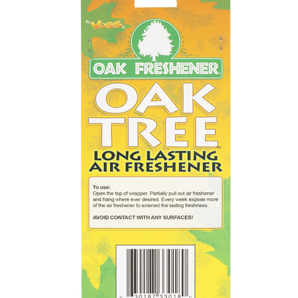 Oak Freshner Hanging Vanilla Scented Air Freshner