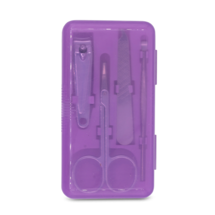 Nail Clipper 5PC Purple Nail Clipper Set