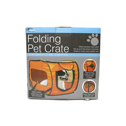 Folding Pet Crate