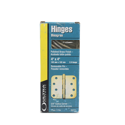 Oultra Hardware Hinges 4"x4"