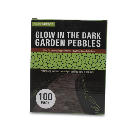 Glow In The Dark Garden Pebbles