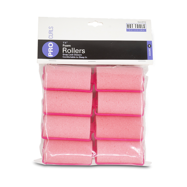 Foam Covered Hair Rollers