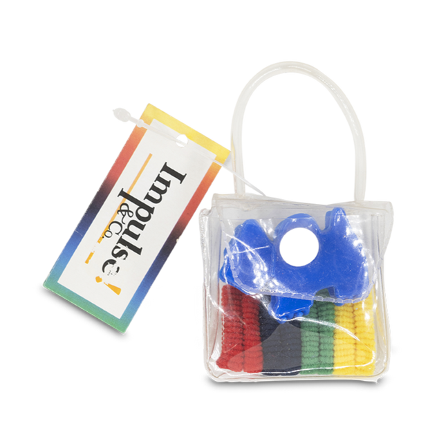 Hair ties and Plastic Hair Clip