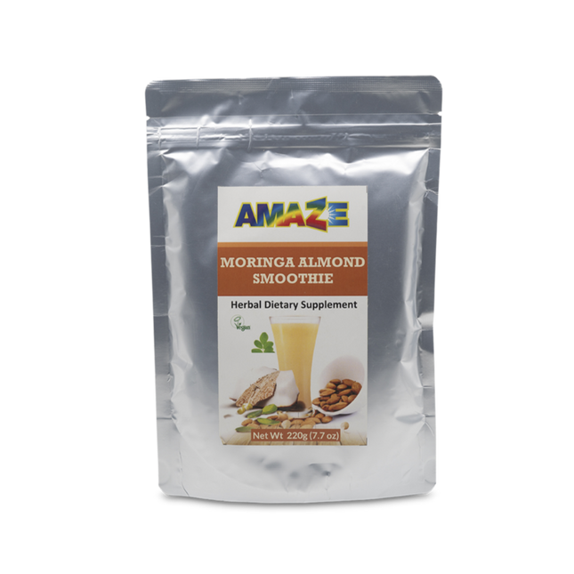 AMAZE Moringa – Almond Smoothie