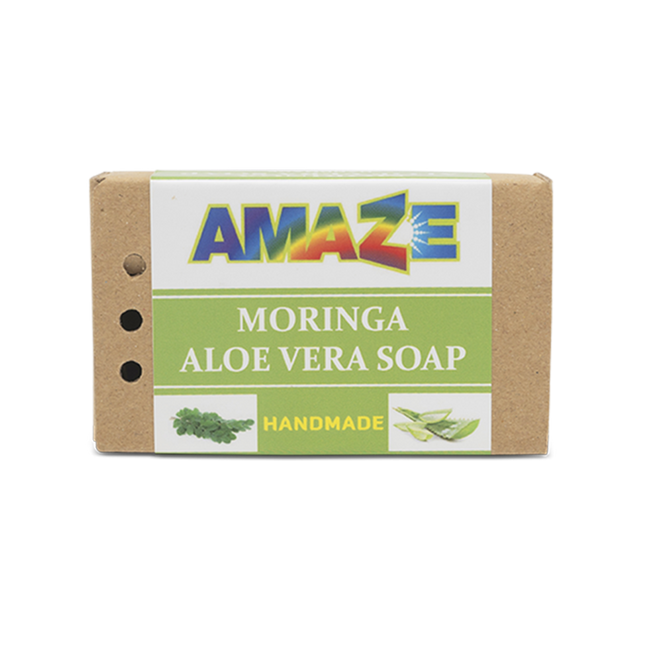 AMAZE Moringa Aloe Vera Soap