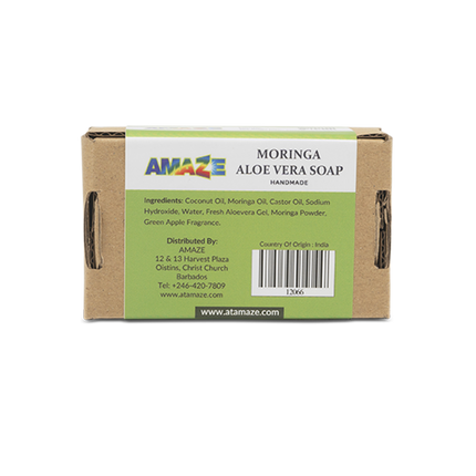 AMAZE Moringa Aloe Vera Soap