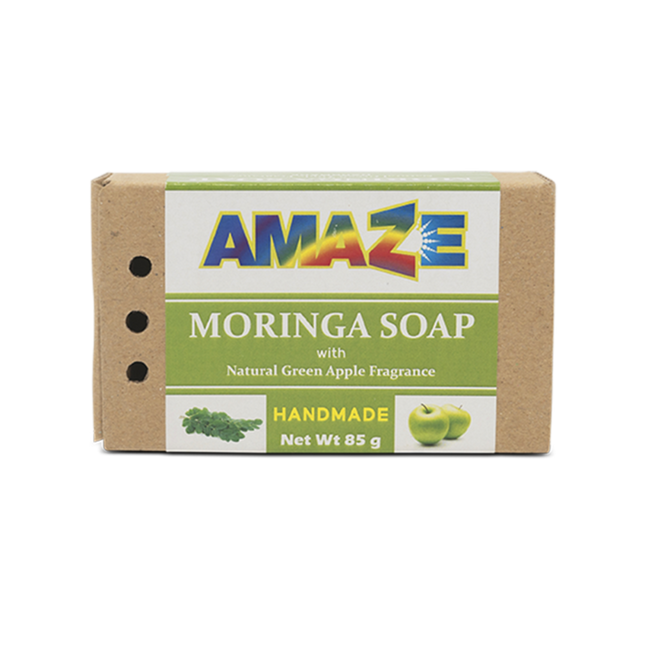 AMAZE Moringa Soap With Natural Green Apple