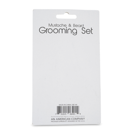 Grooming Set Mustache and Beard Groomig Set