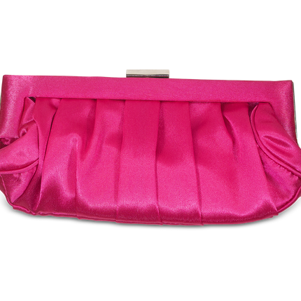 Fushia Pink And Gold Purse