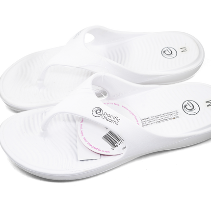 Pacific DreamWhite Plastic Flip Flops