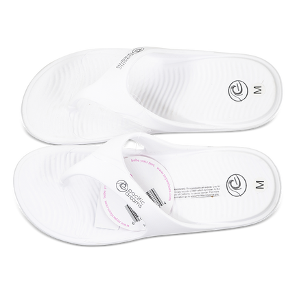 Pacific DreamWhite Plastic Flip Flops