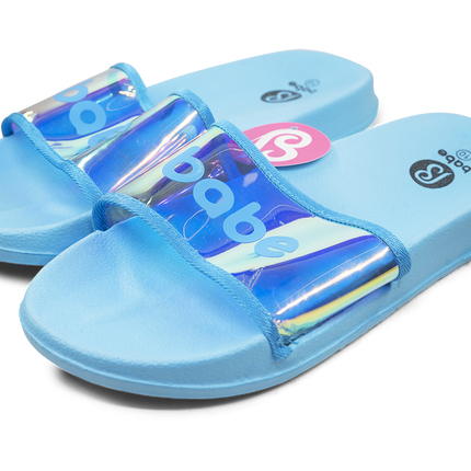 BabeLight Blue ''Babe'' Slides