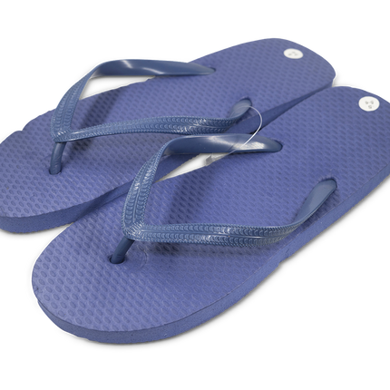 Navy Blue Flip Flops