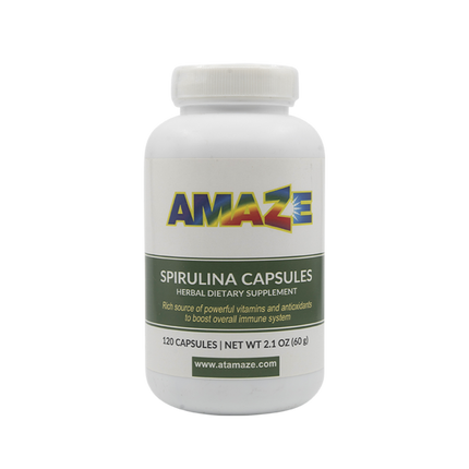 AMAZE Spirulina Capsules