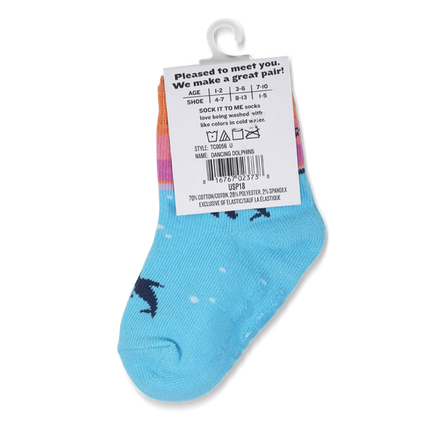 Socks Toddler Blue Crew Socks