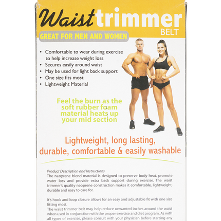 Waist Trimmer Unisex Waist Trimmer Belt