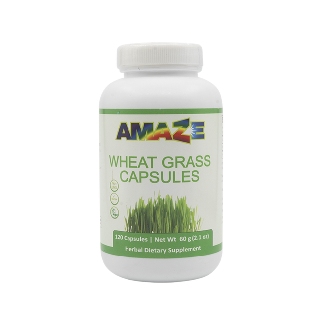 AMAZE Wheat Grass Capsules