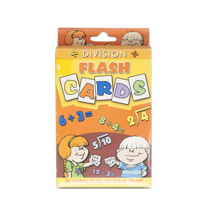Division Flash Cards