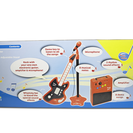 ELECTRONIC GUITAR & MIC TOY